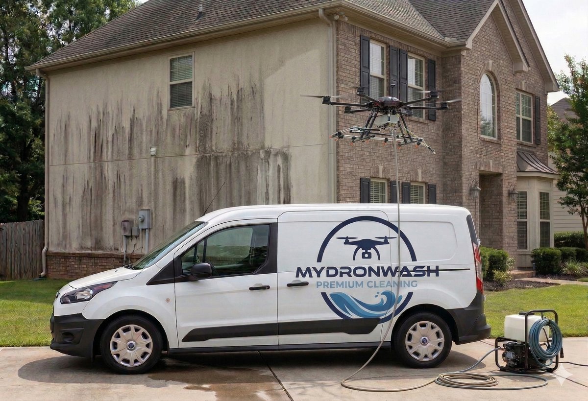 Elewacja przed myciem